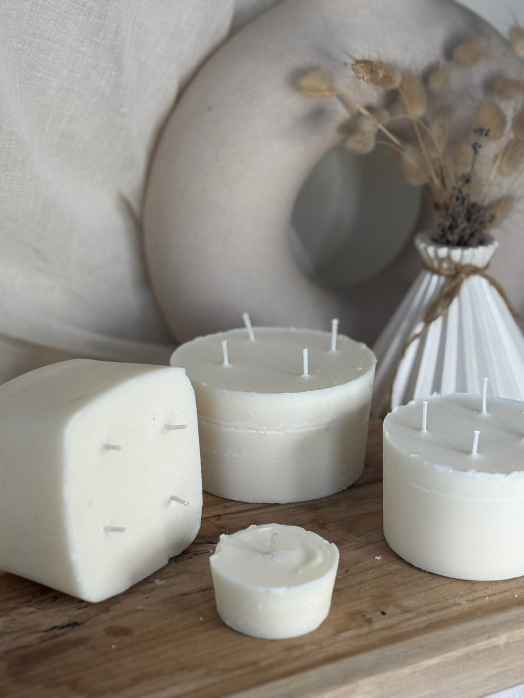 Recharge de cire MEDIUM - Bougie "Ronde"