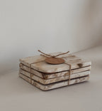 Lot de 4 Sous-verres Carré