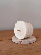 Lot de 4 recharges de cire SMALL +  Bougie "Ronde" Small +