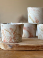 Bougie "Ronde" - Medium - "Red Touch"