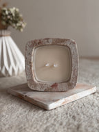 Bougie "Carrée" - Small - "Red Touch"