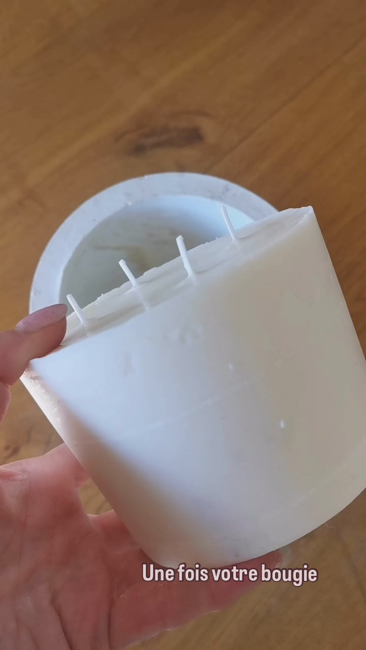 Recharge de cire MEDIUM - Bougie "Ronde"